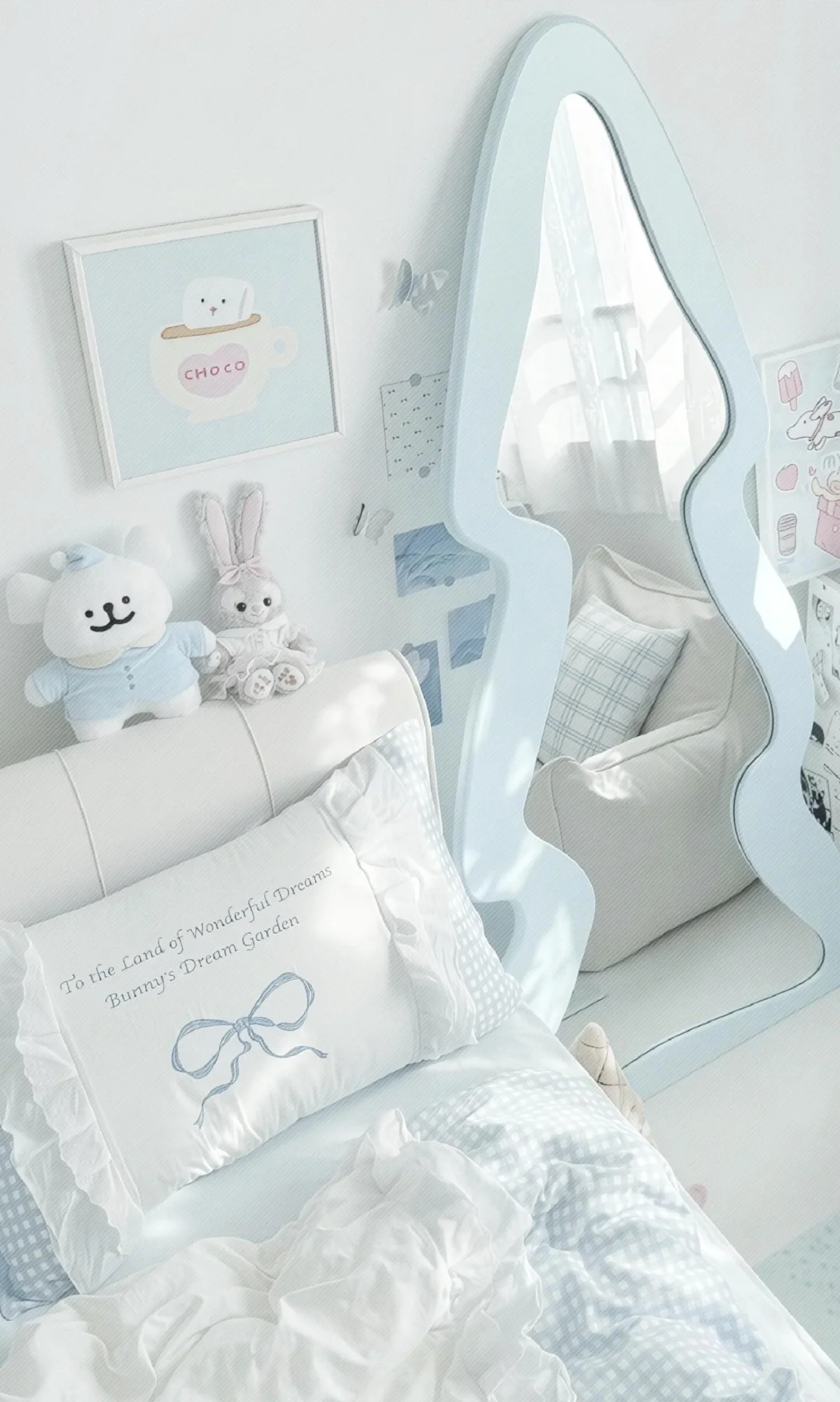 蓝色系温柔壁纸