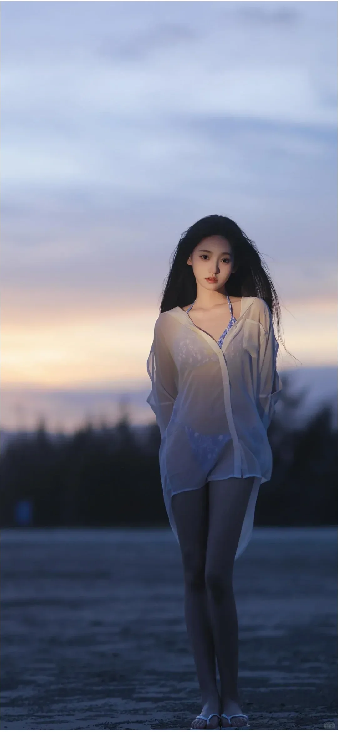 手机壁纸｜4K高清美女锁屏壁纸