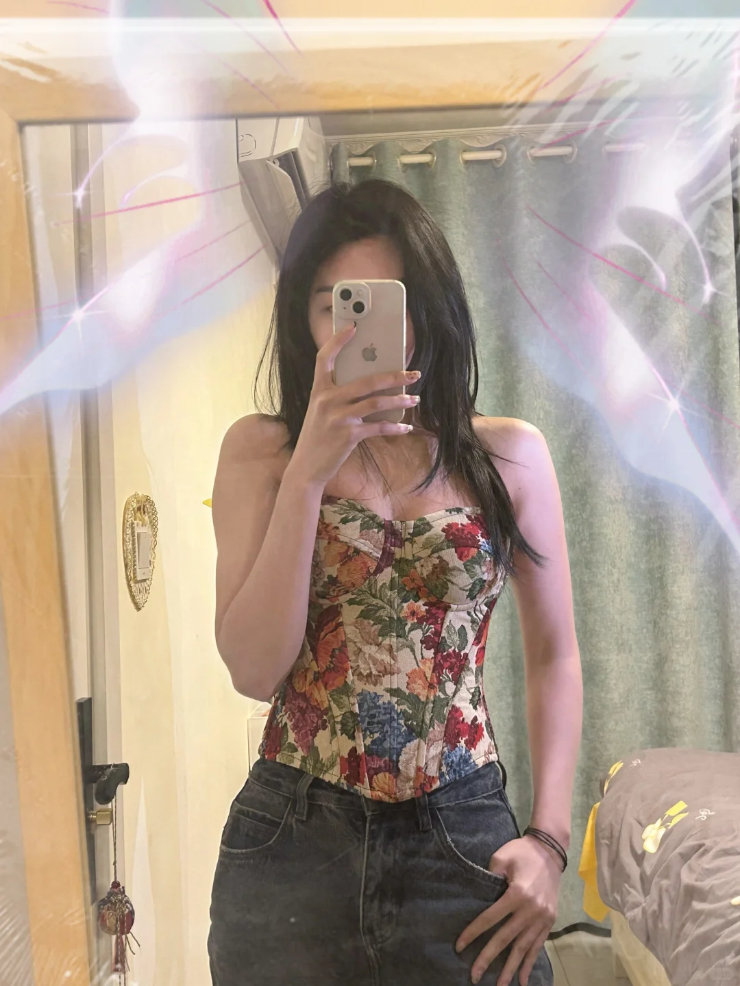 这件胸衣真的太美啦儿😍