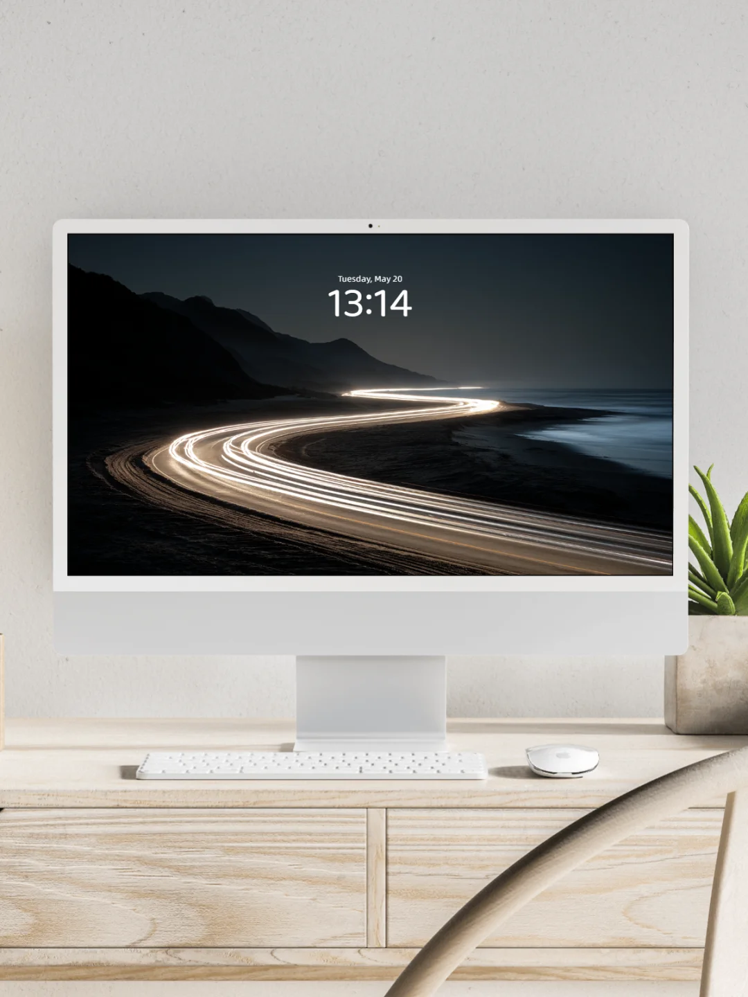 治愈系列壁纸 I 夜路光轨 I 405