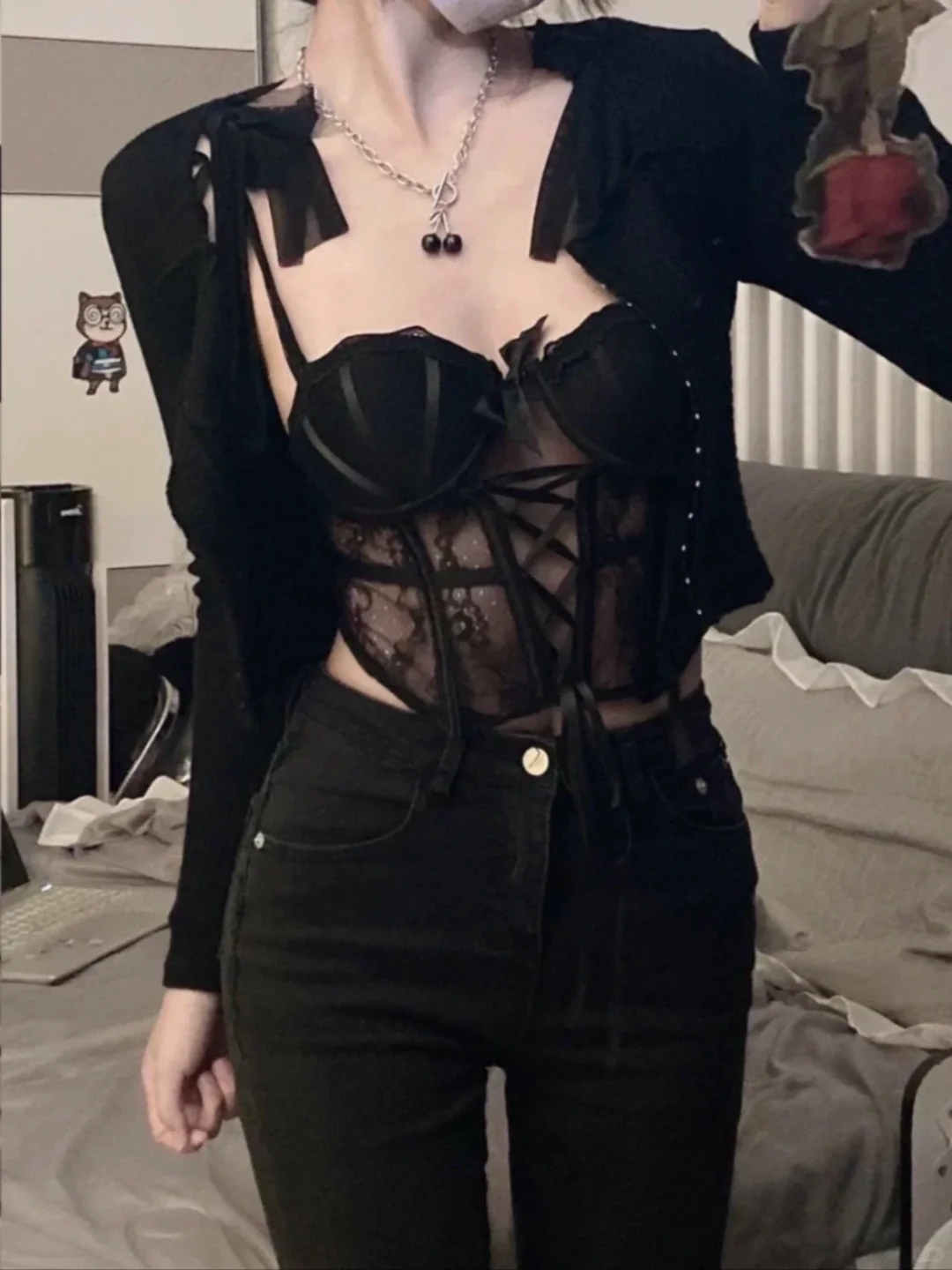 又狠狠的被这件胸衣拿捏住了！