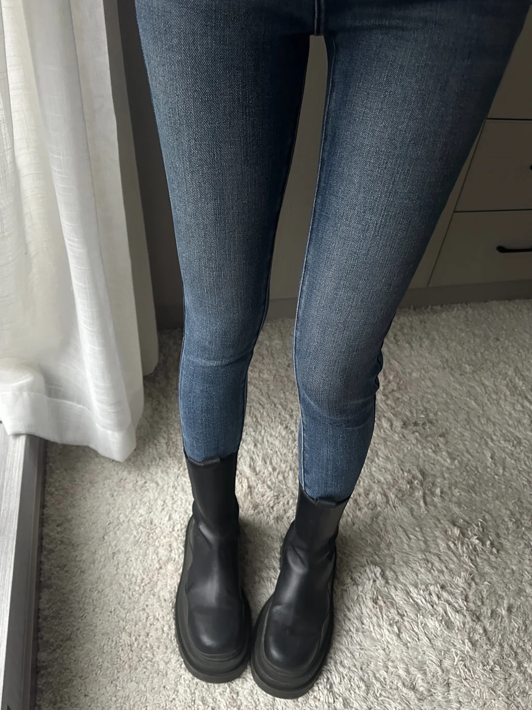 牛仔裤好显身材!！！