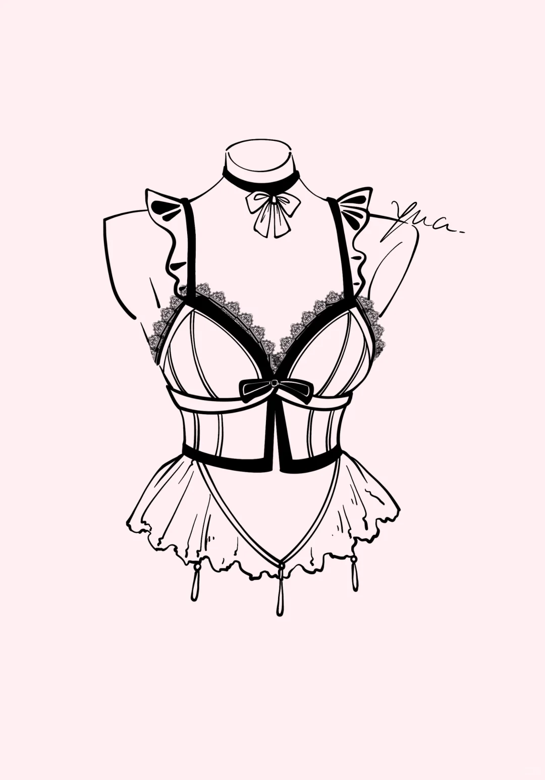 oc服设｜💐procreate手绘🪐