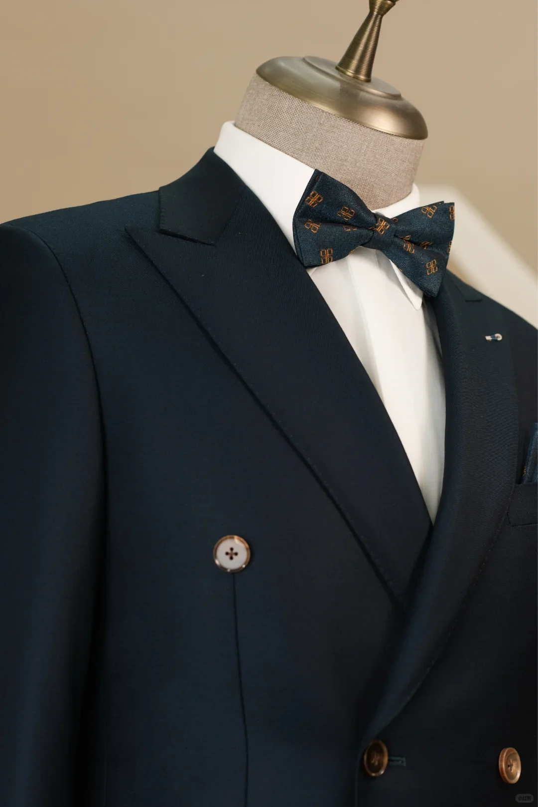 温州备婚|微胖新郎的蓝色显瘦西服