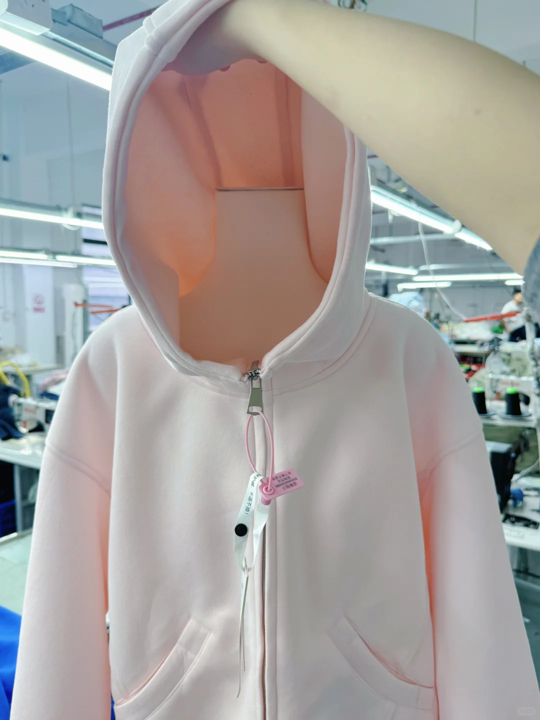 我爸厂里外套，依姐妹们要求做了芭蕾粉🎀