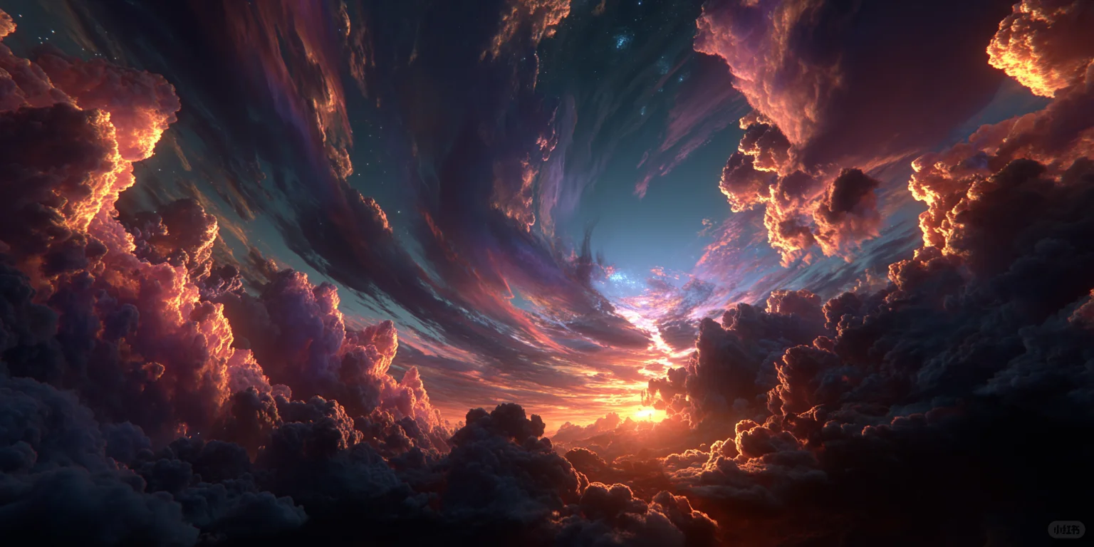 壁纸｜夕阳如火3，免费拿~