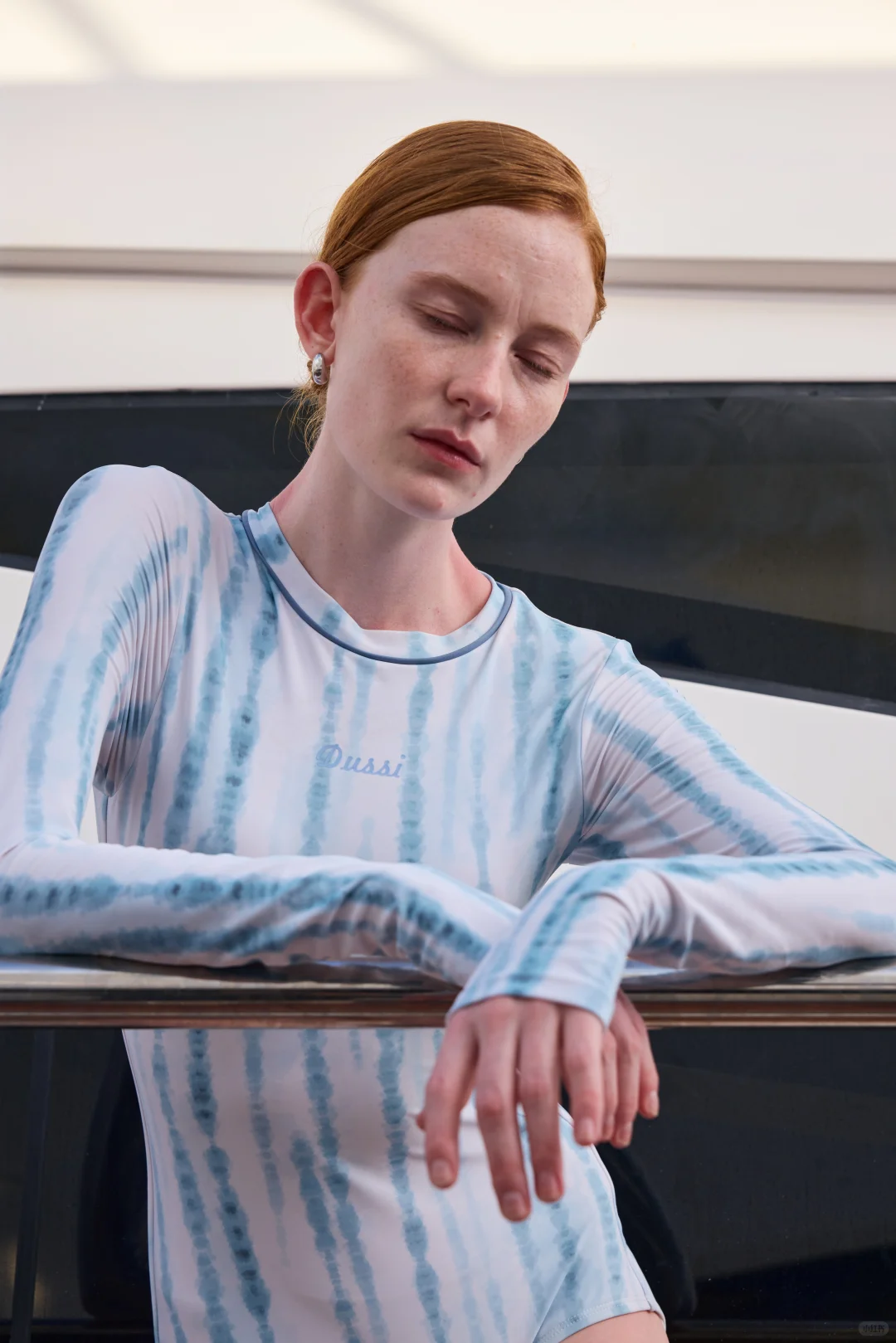 DUSSI 2025 FW 冰川雾蓝