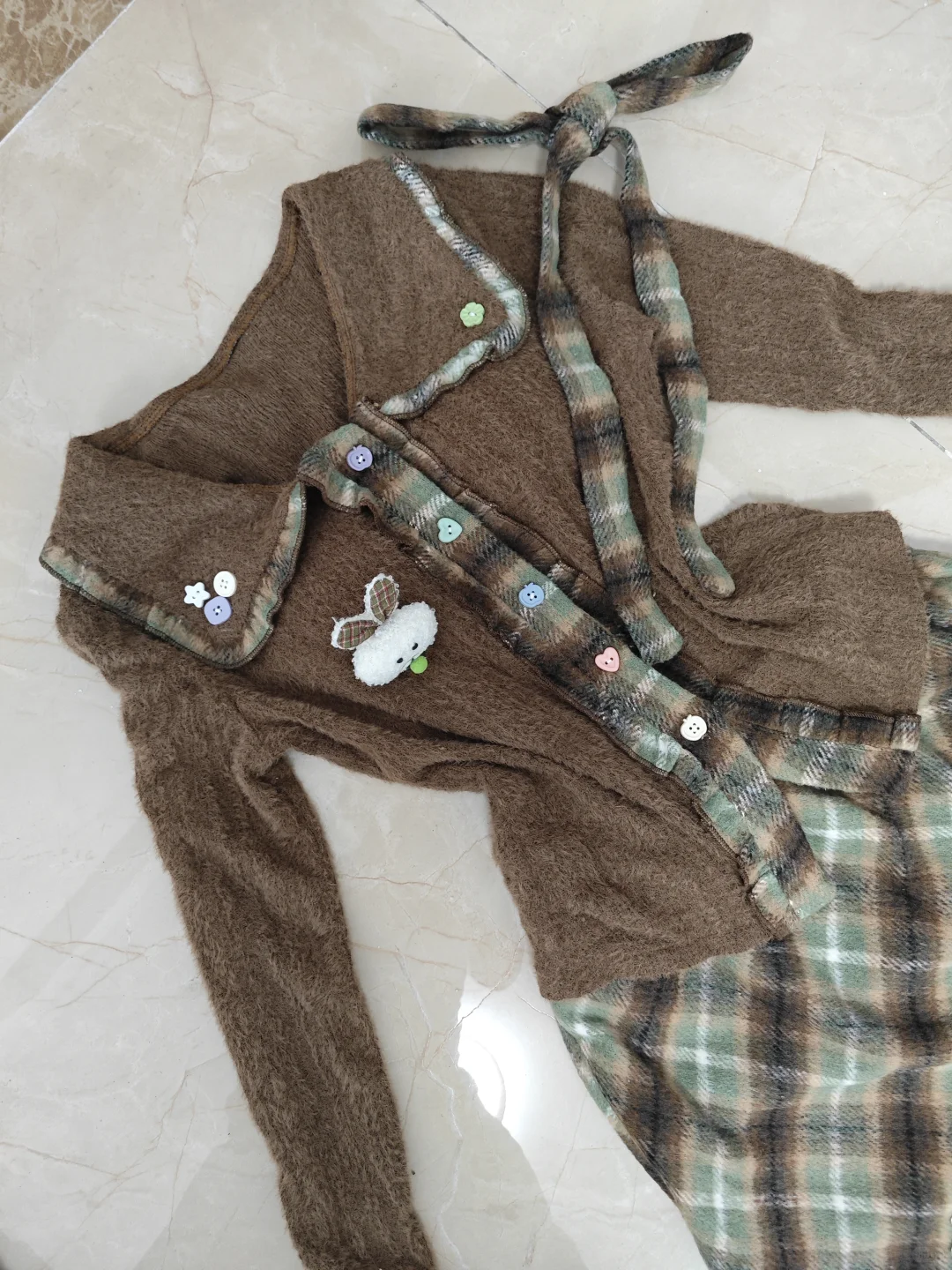 剪吊牌最快的一次之秋日套装look🙈