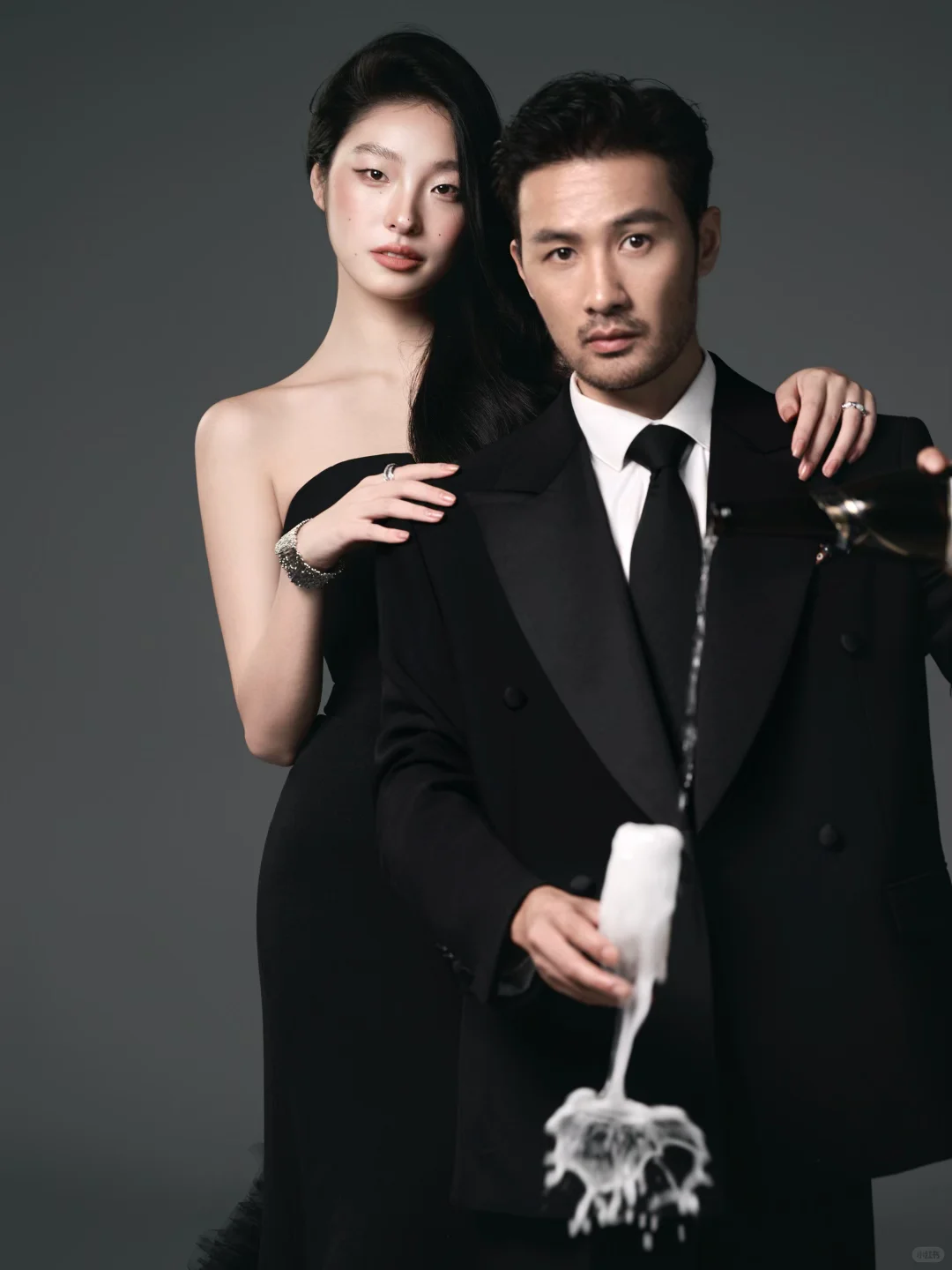 花絮vs成片｜酷飒女明星的肖像主纱