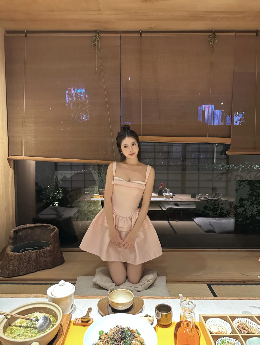 可以陪我一起吃禅意私房菜嘛～🎀