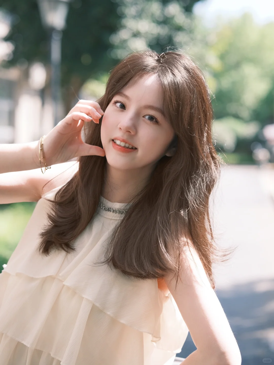 新发色我愿称之为 “嫩妹神色” ！