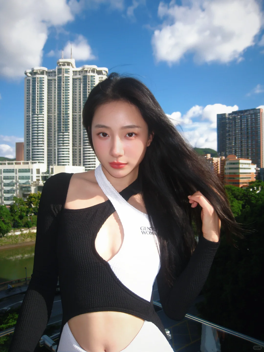 CCD拍酒店泳池｜秒变韩女