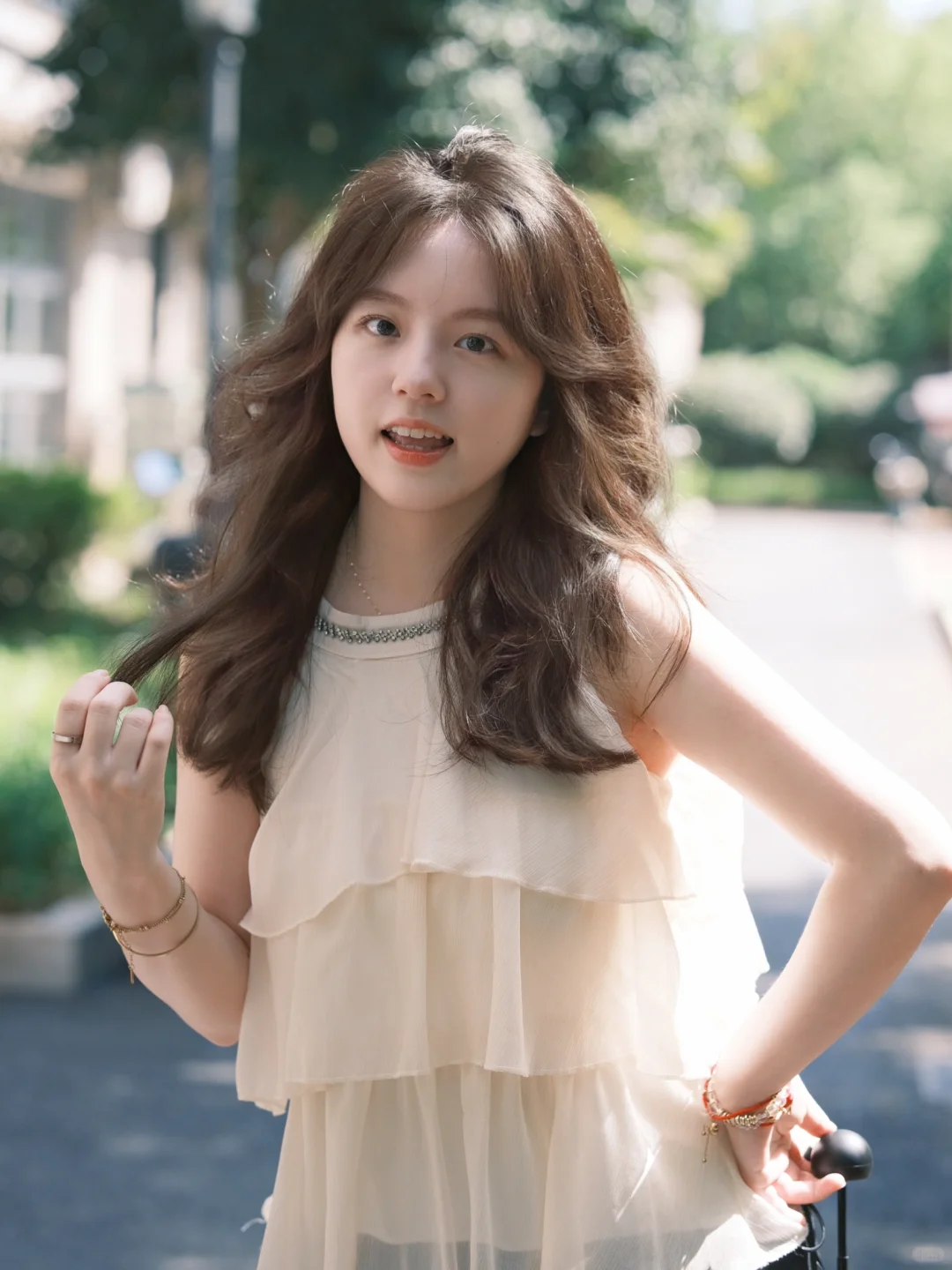 新发色我愿称之为 “嫩妹神色” ！