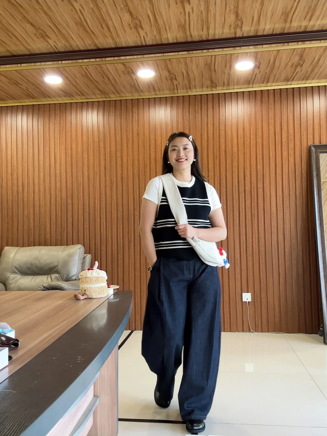 140斤｜微胖人一周8⃣️套不重复穿搭（实况图）