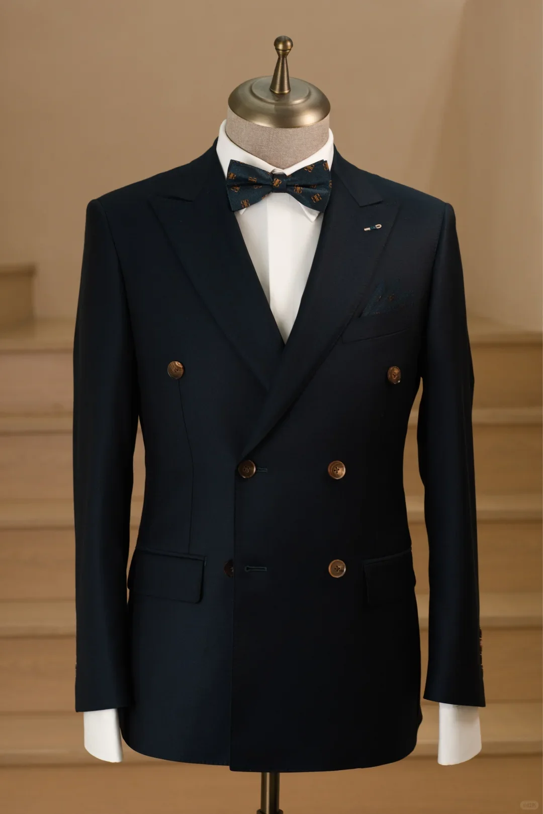 温州备婚|微胖新郎的蓝色显瘦西服