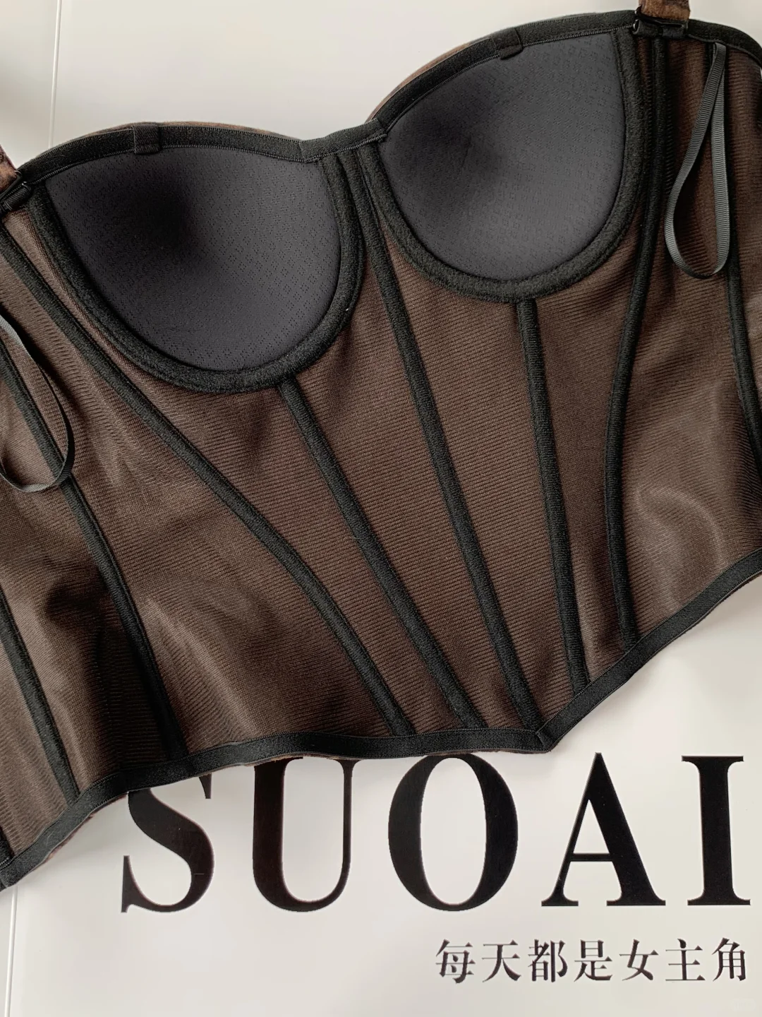 秋冬系列｜超百搭的豹纹鱼骨胸衣‼️