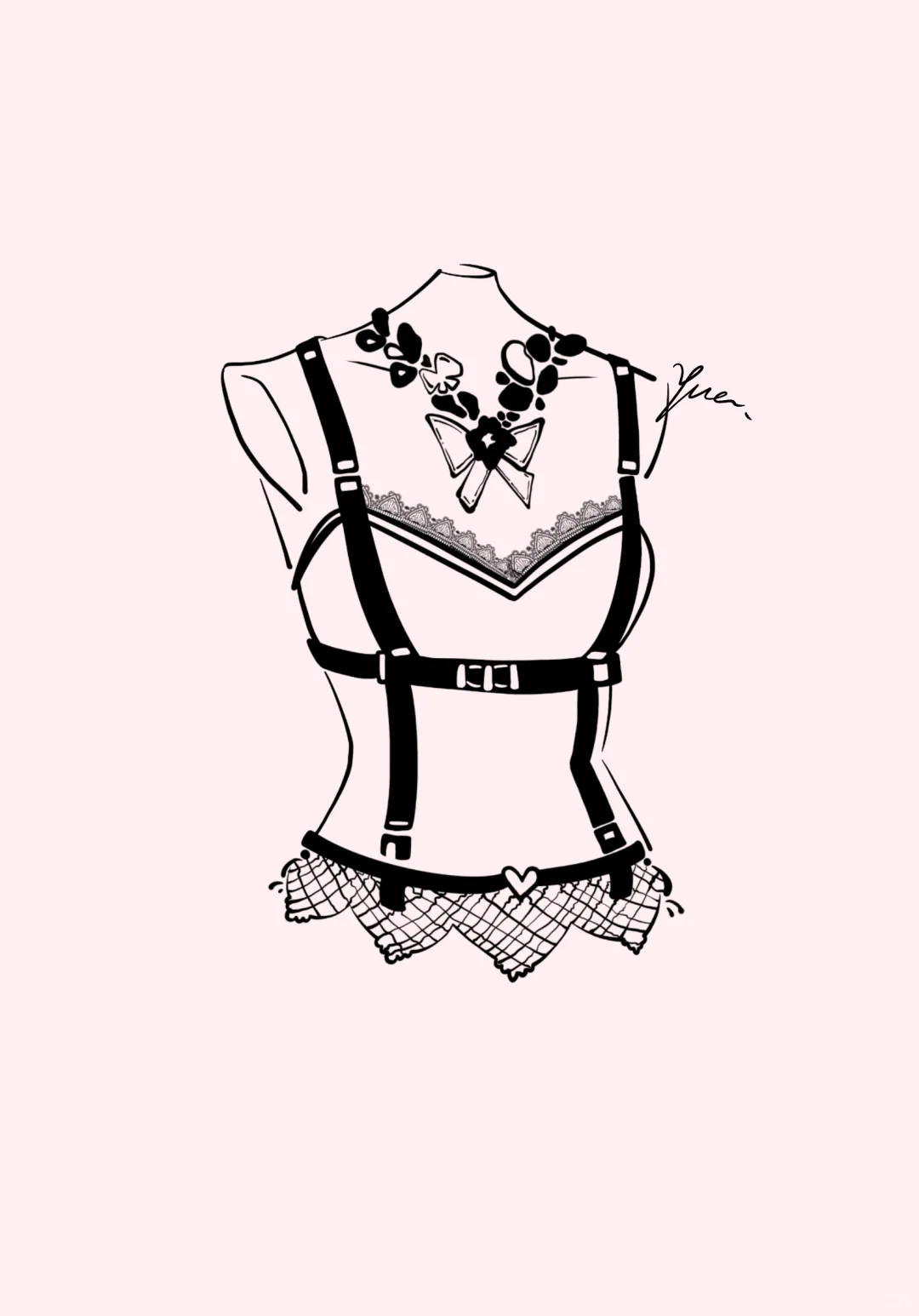 oc服设｜💐procreate手绘🪐