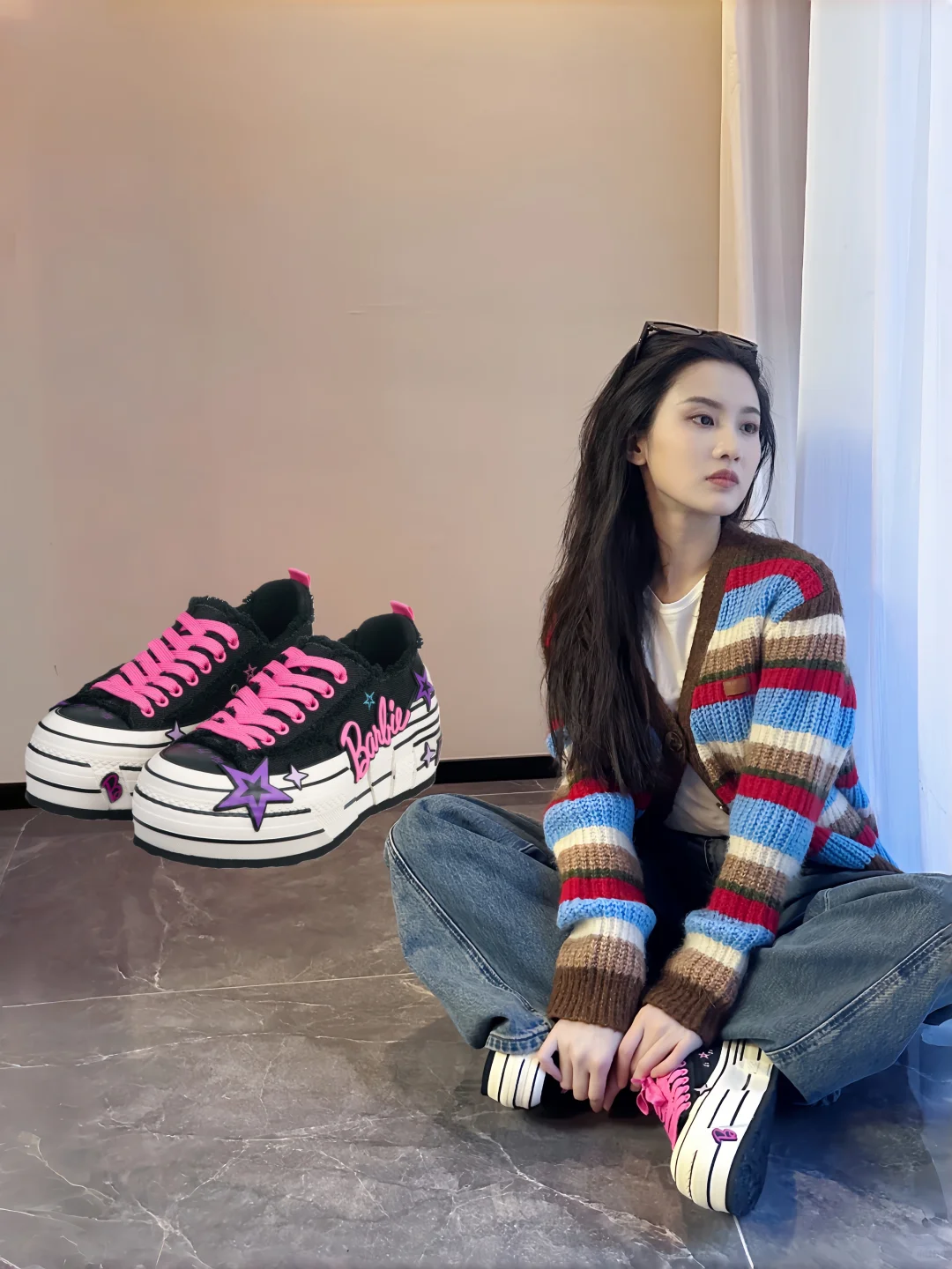 张慧雯也被💖芭比圈粉啦