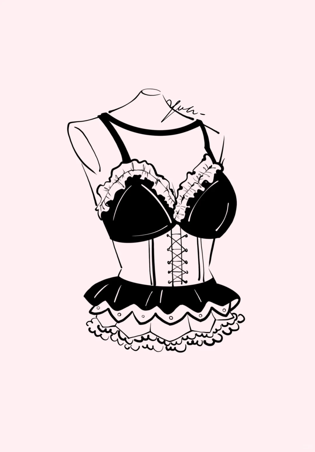 oc服设｜💐procreate手绘🪐