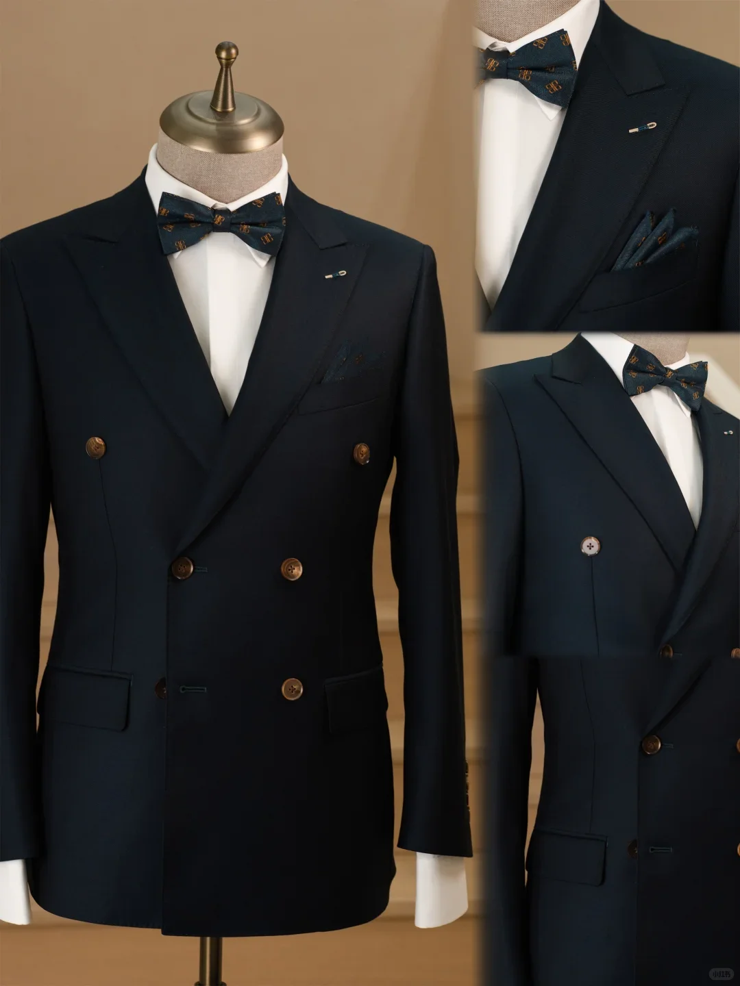 温州备婚|微胖新郎的蓝色显瘦西服