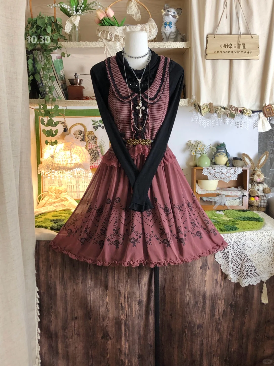 记录100套宫廷风古着穿搭˚‧ ˖🥂