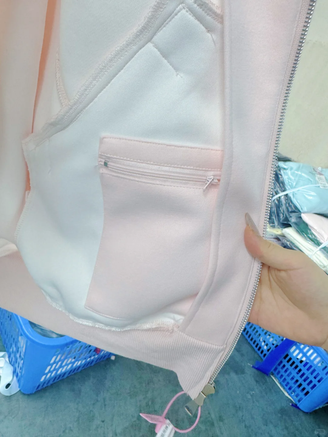 我爸厂里外套，依姐妹们要求做了芭蕾粉🎀