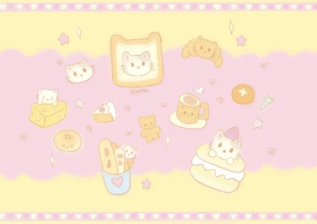 淡黄色のiPad平板壁纸