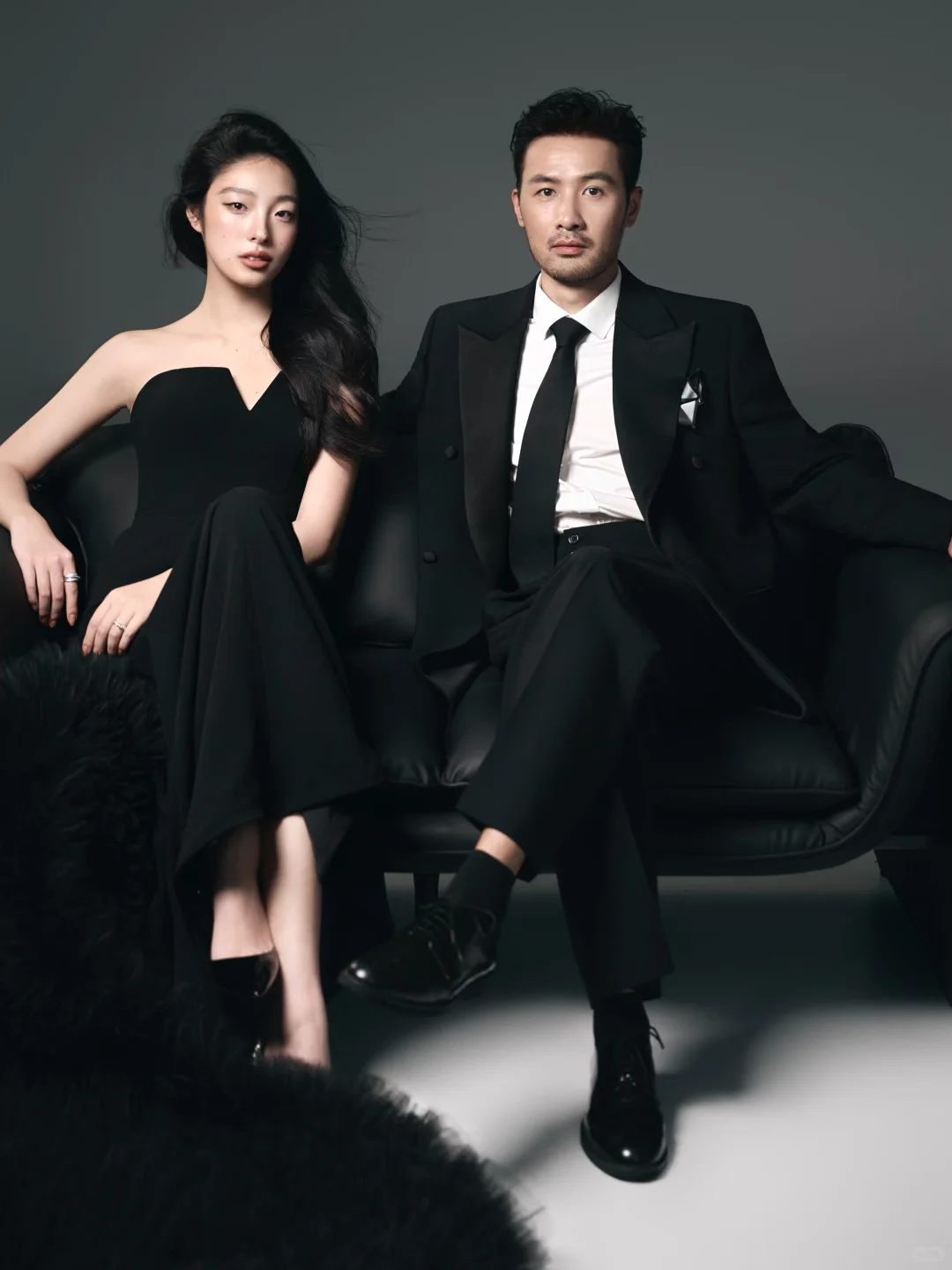 花絮vs成片｜酷飒女明星的肖像主纱