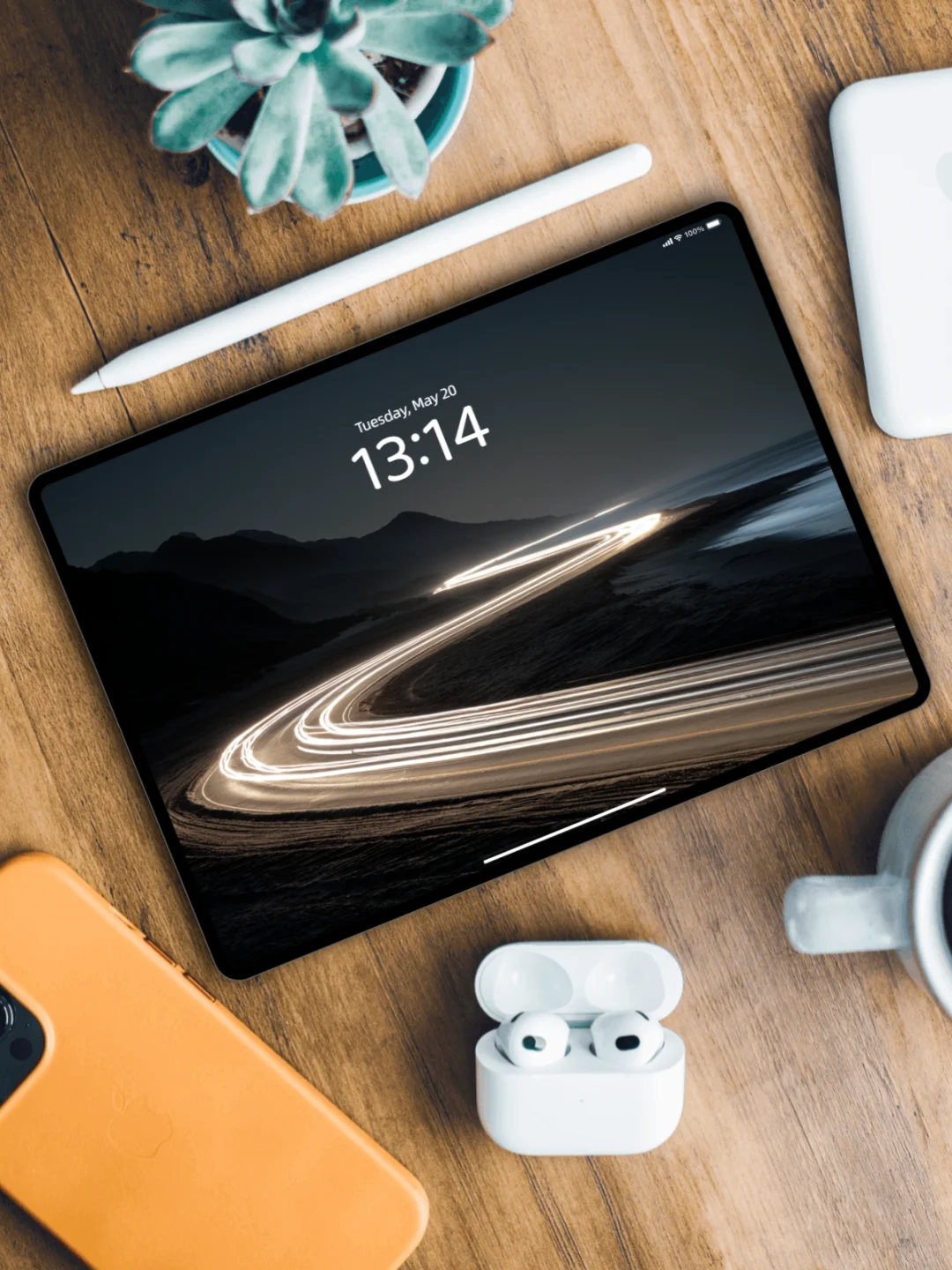 治愈系列壁纸 I 夜路光轨 I 405