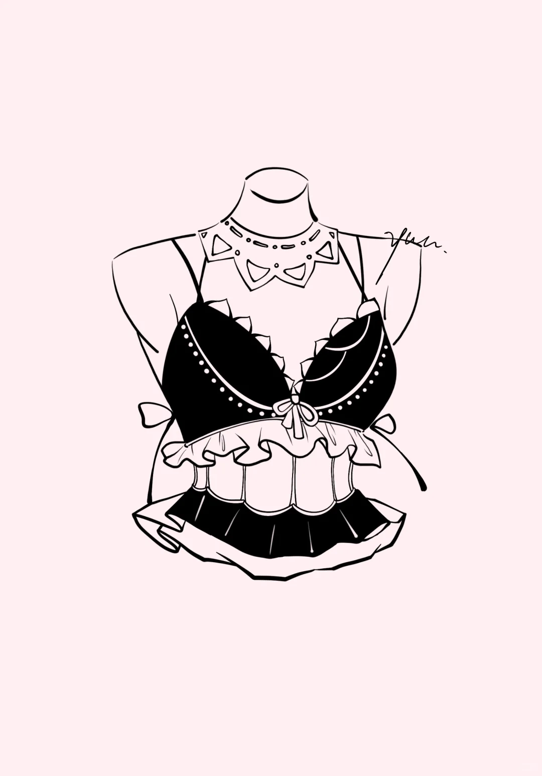 oc服设｜💐procreate手绘🪐