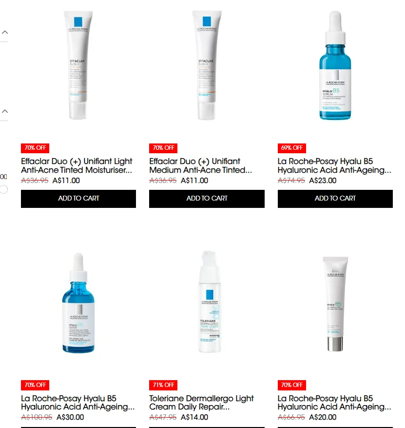 Loreal Family & Friend理肤泉今天70% off