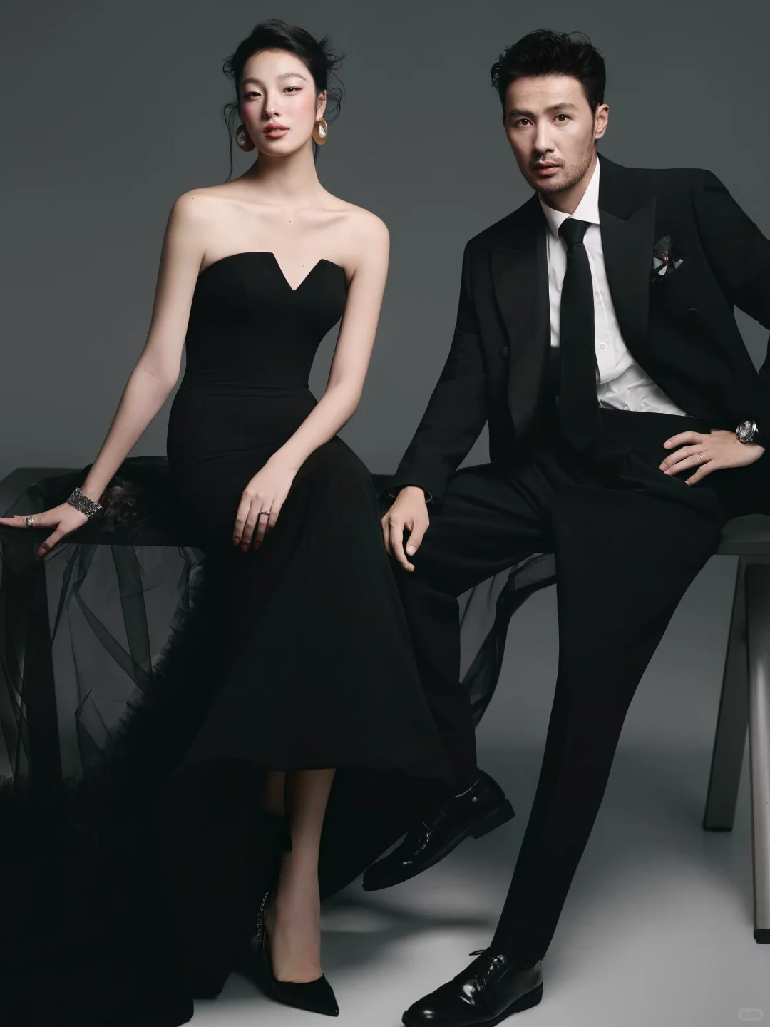 花絮vs成片｜酷飒女明星的肖像主纱