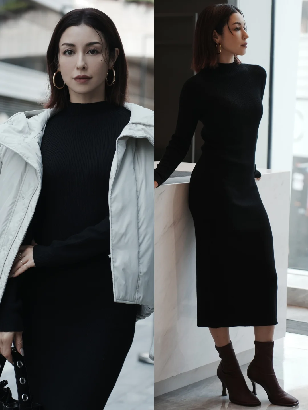 感谢女明星们🙏冬日职场穿搭有了新模板！