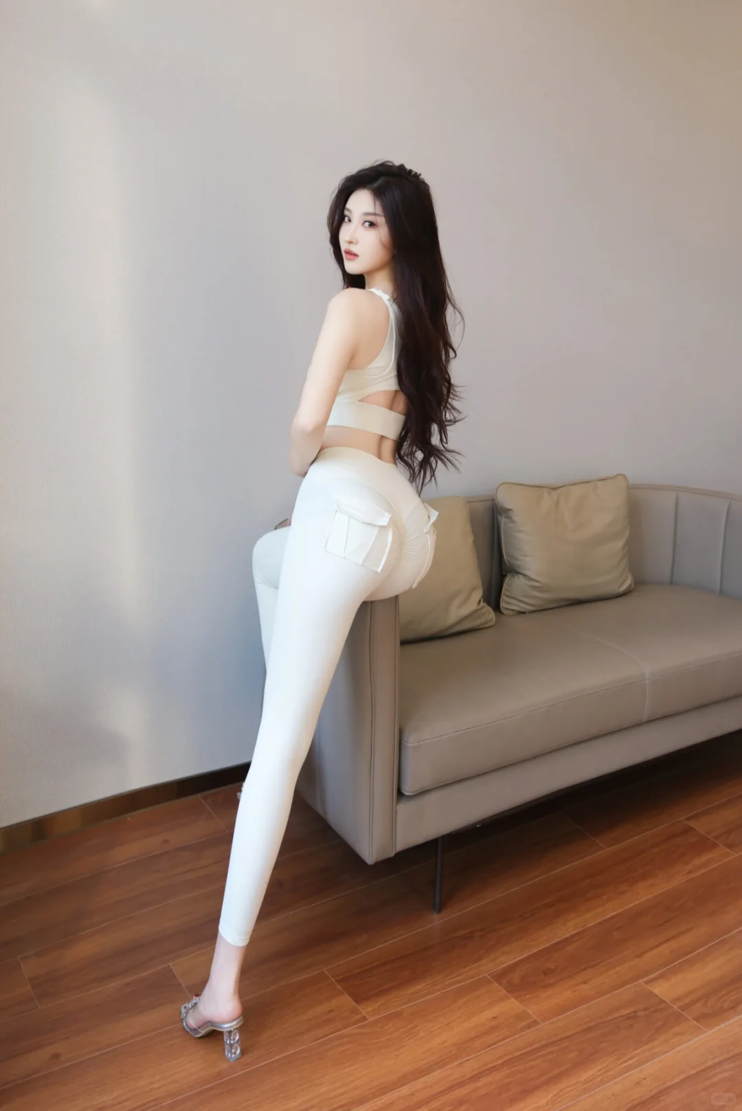 穿瑜伽裤一定不要羞耻/北京约拍