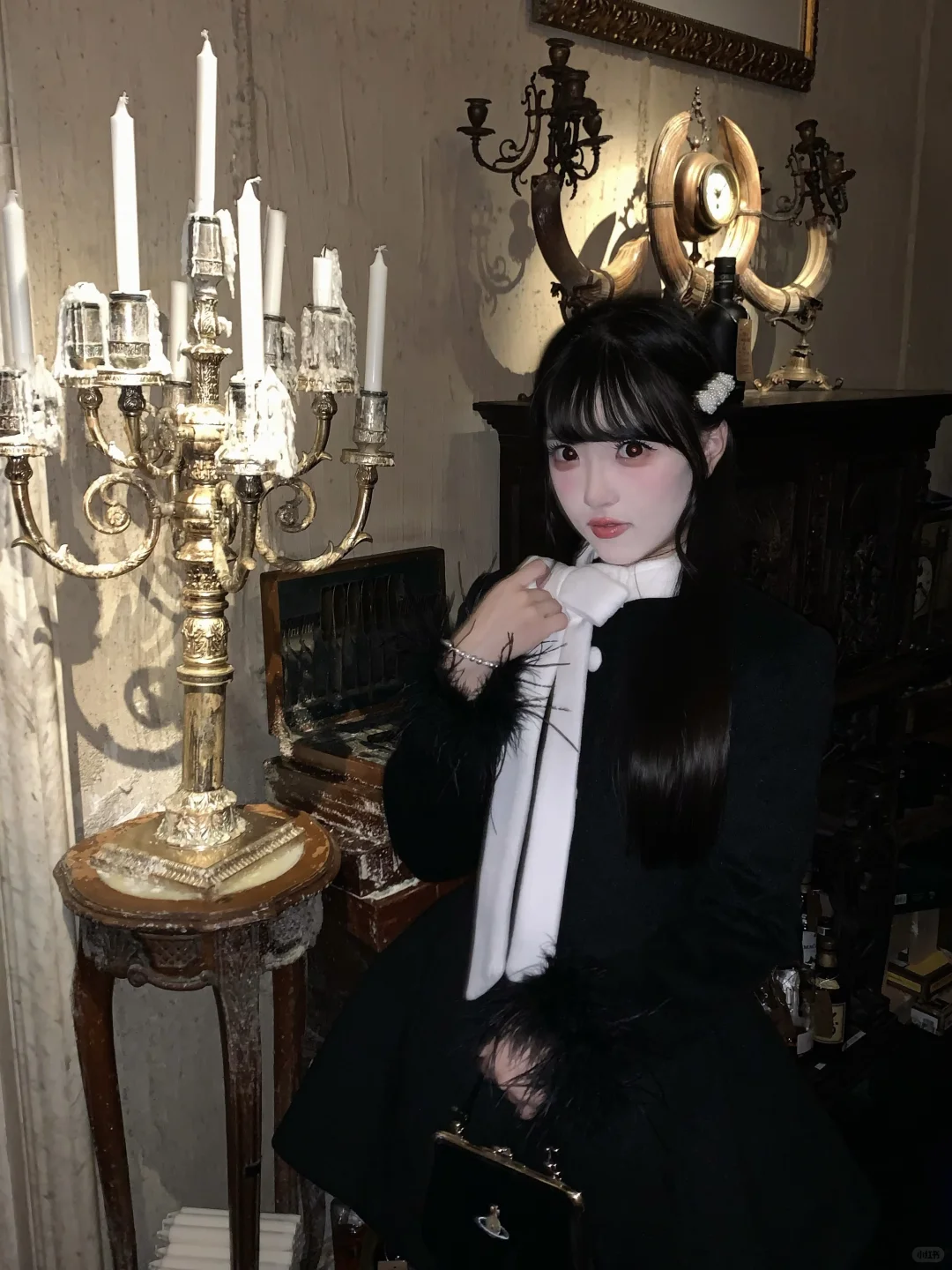 我是不会放弃千金穿搭的🖤