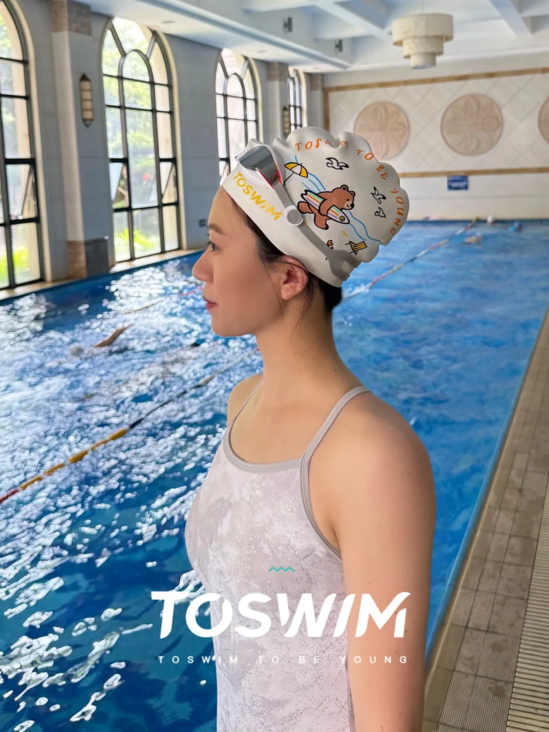 晒晒我的游泳肩~