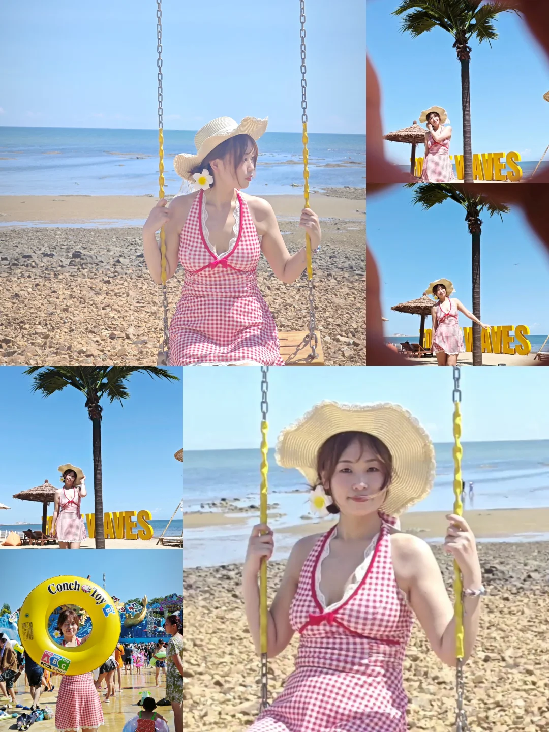 明年夏天还要去玩水，今日份反季节分享