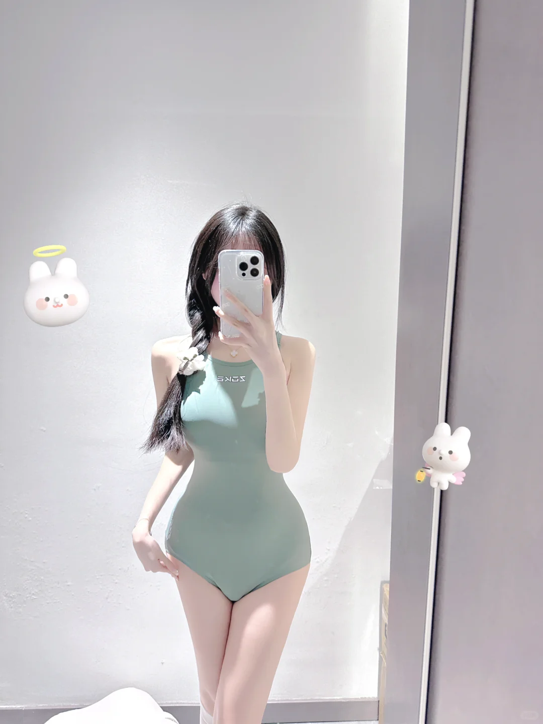 甜妹 这么穿太显身材了吧