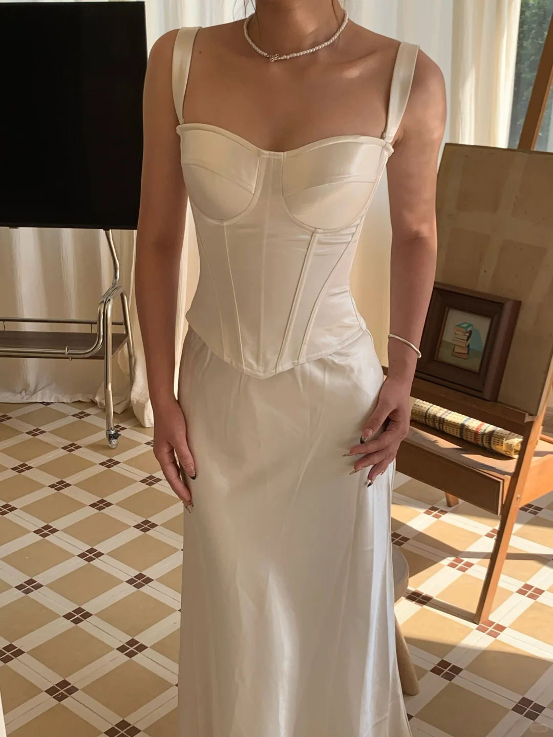 流光幻影｜live实况图～白月光系列鱼骨胸衣！！