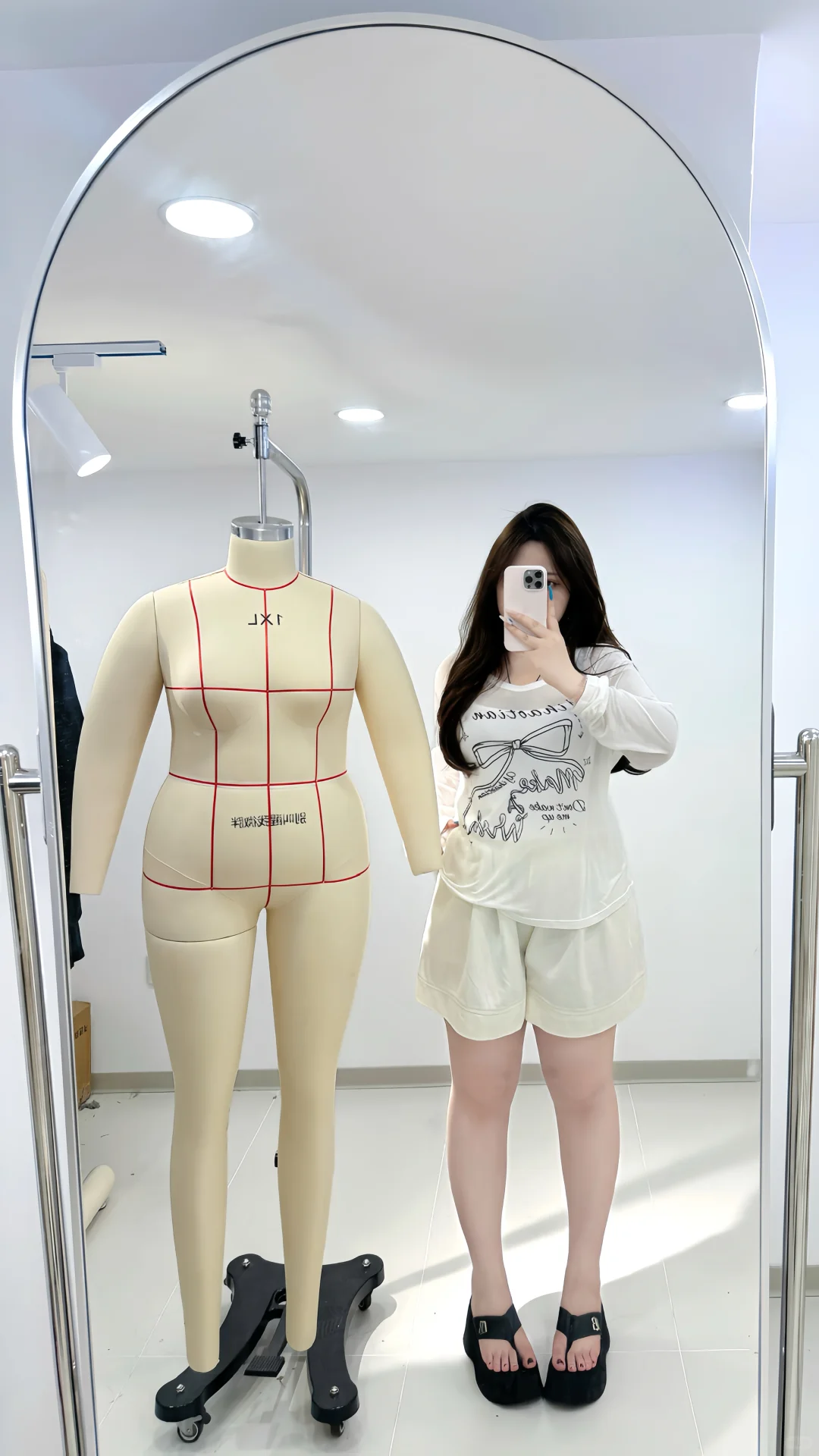 160斤｜好爱蝴蝶结防晒🎀➕抽绳短裤✨