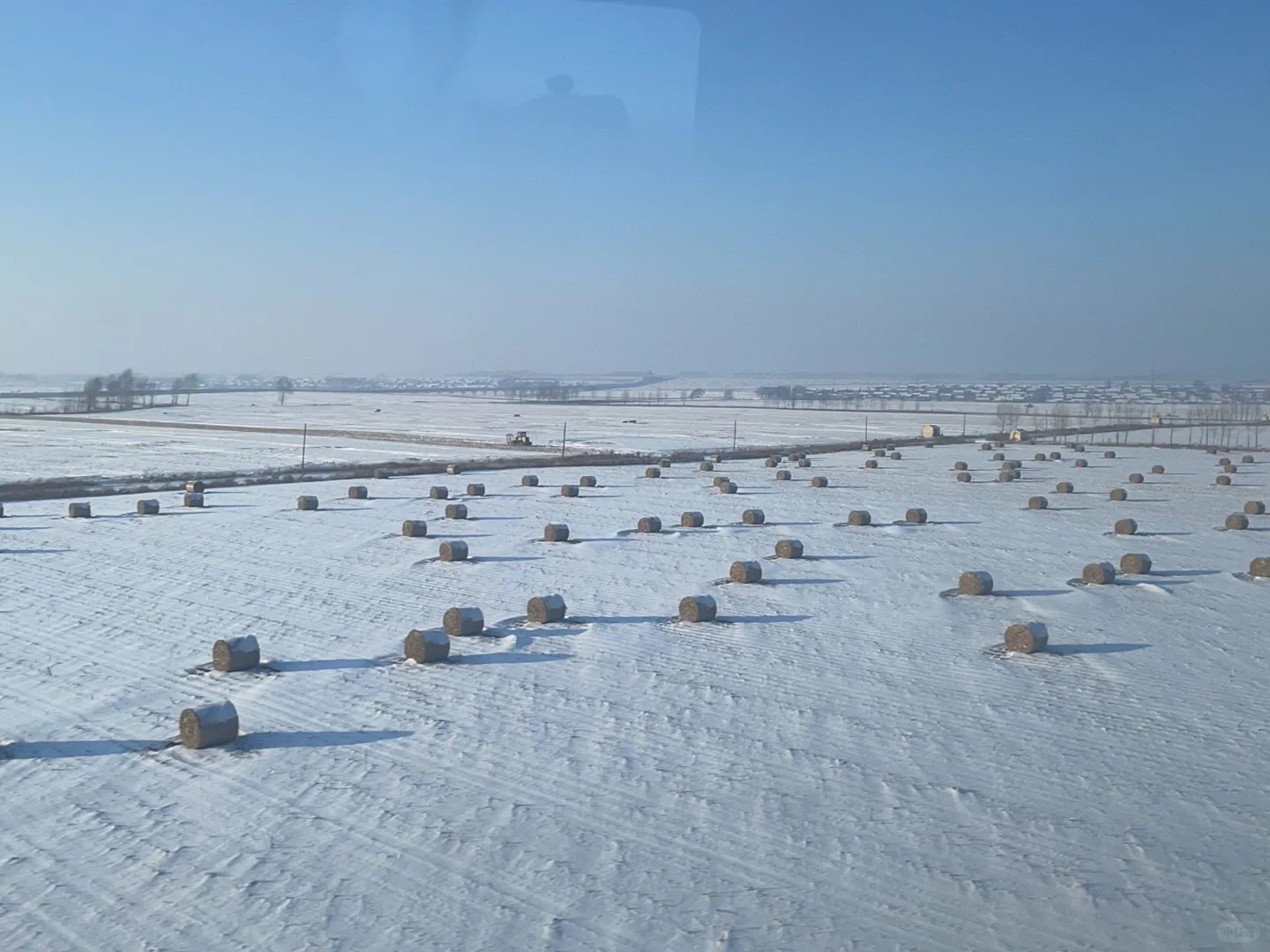 车窗外的哈尔滨