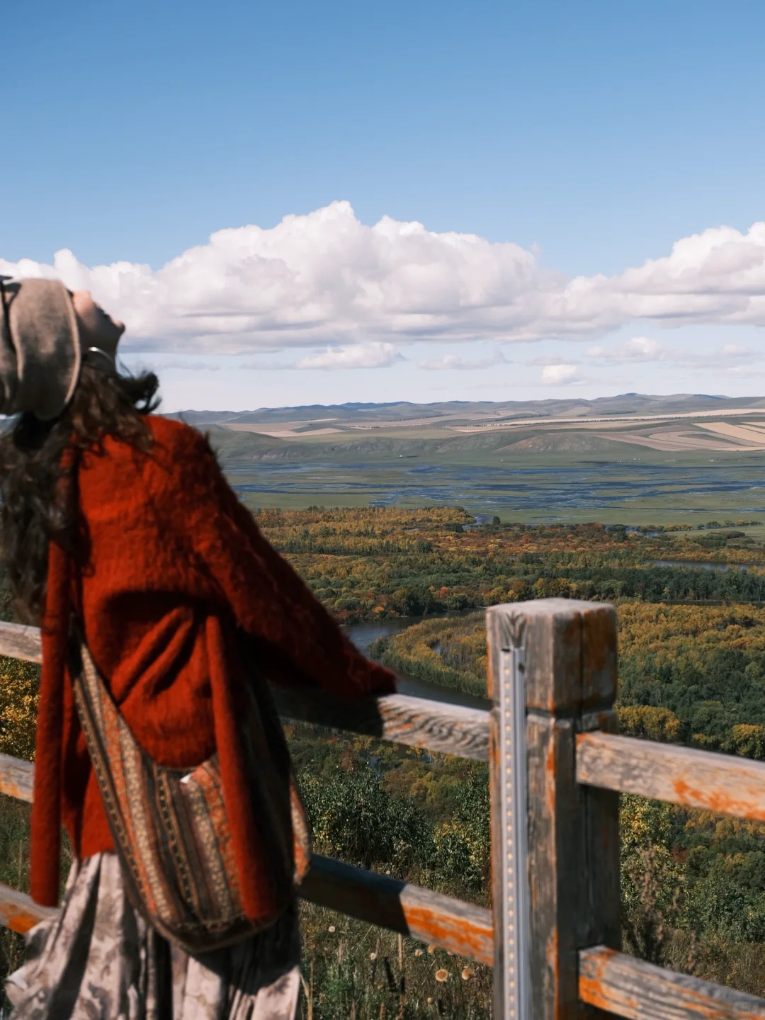 内蒙古穿搭｜额尔古纳湿地的秋天有七层颜色