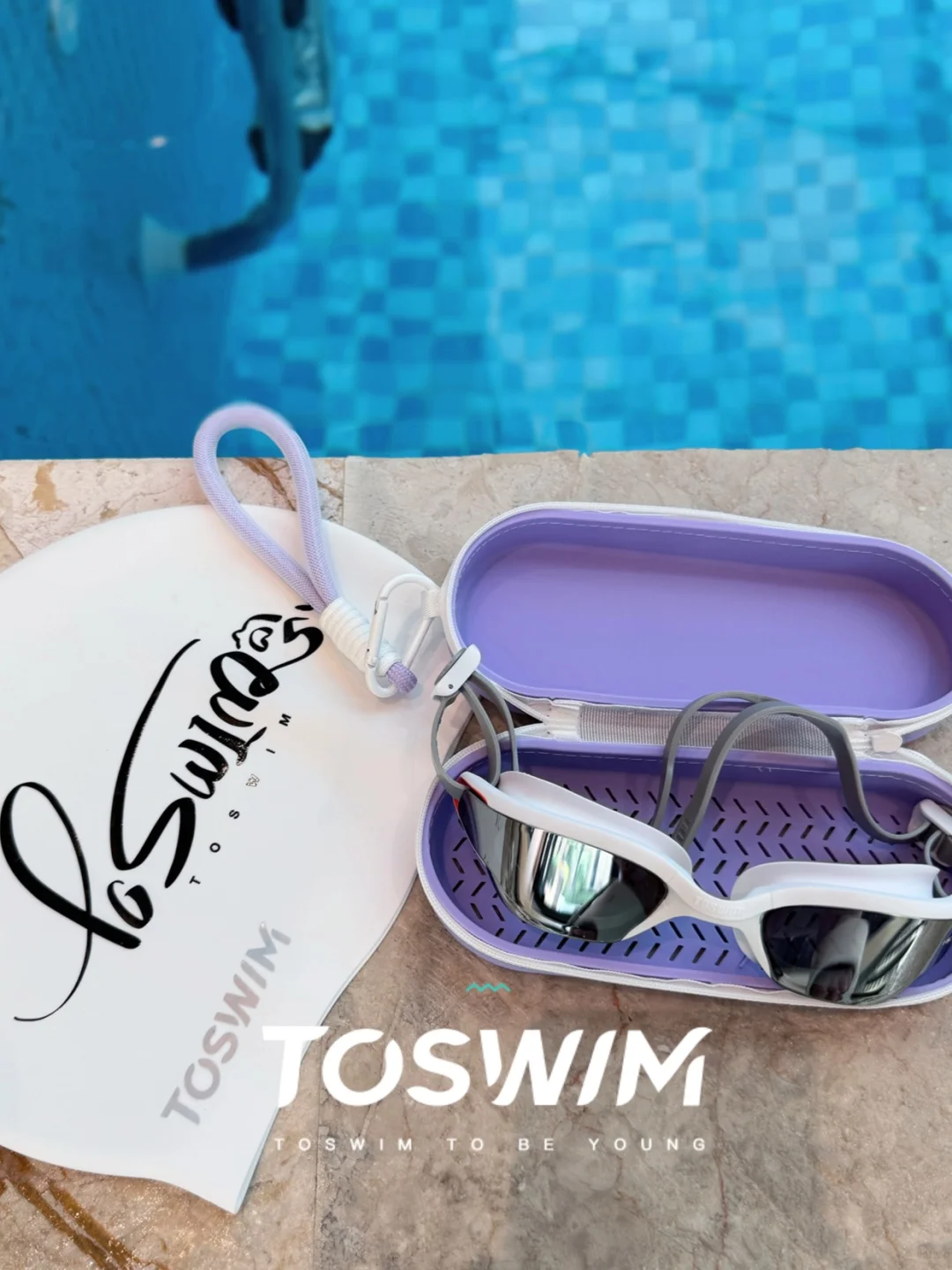 泳池氛围感神级游泳装备🌊绝美设计杀疯了