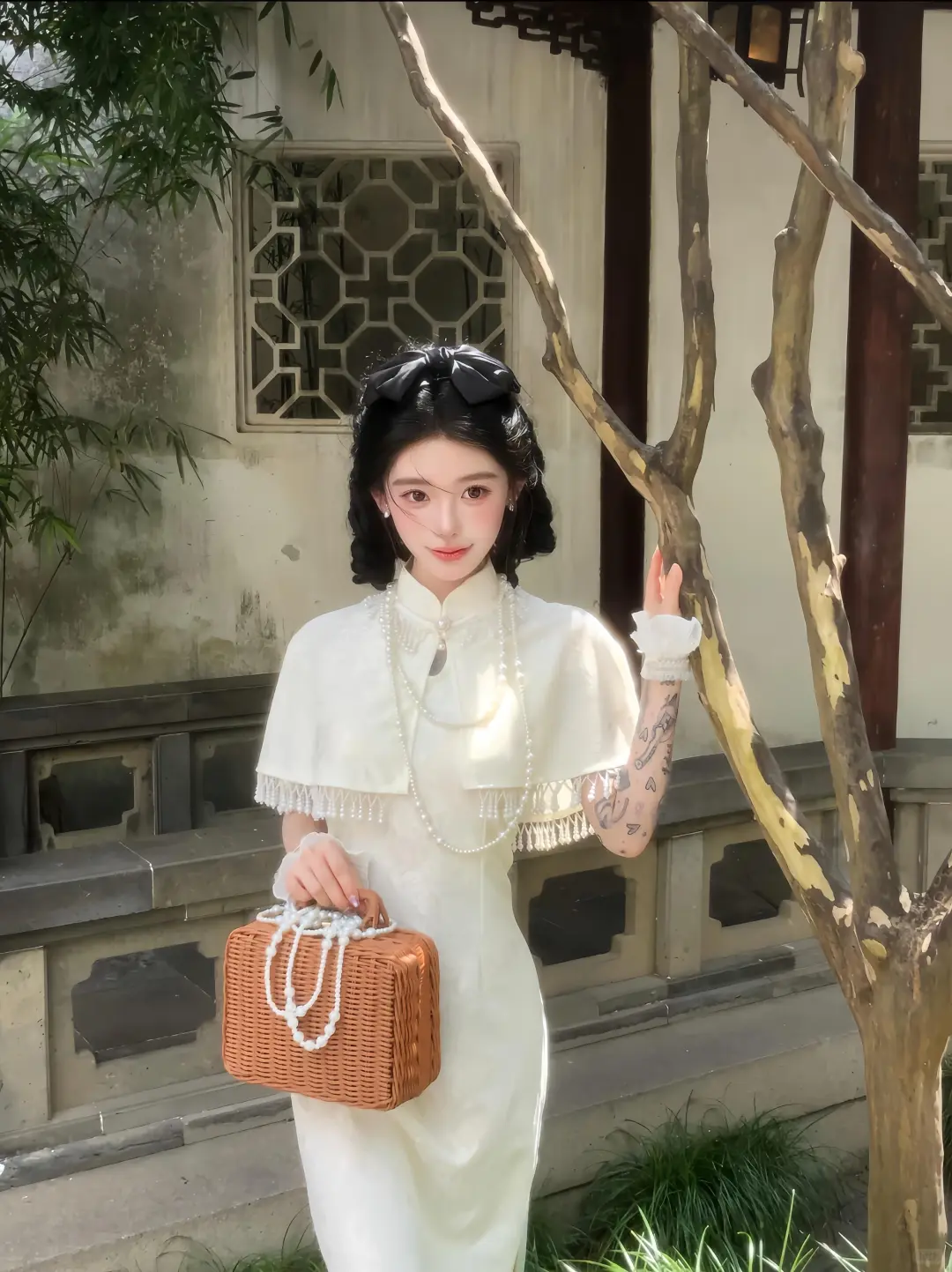 在南京‼️拍到刘亦菲同款白秀珠妆造美晕了