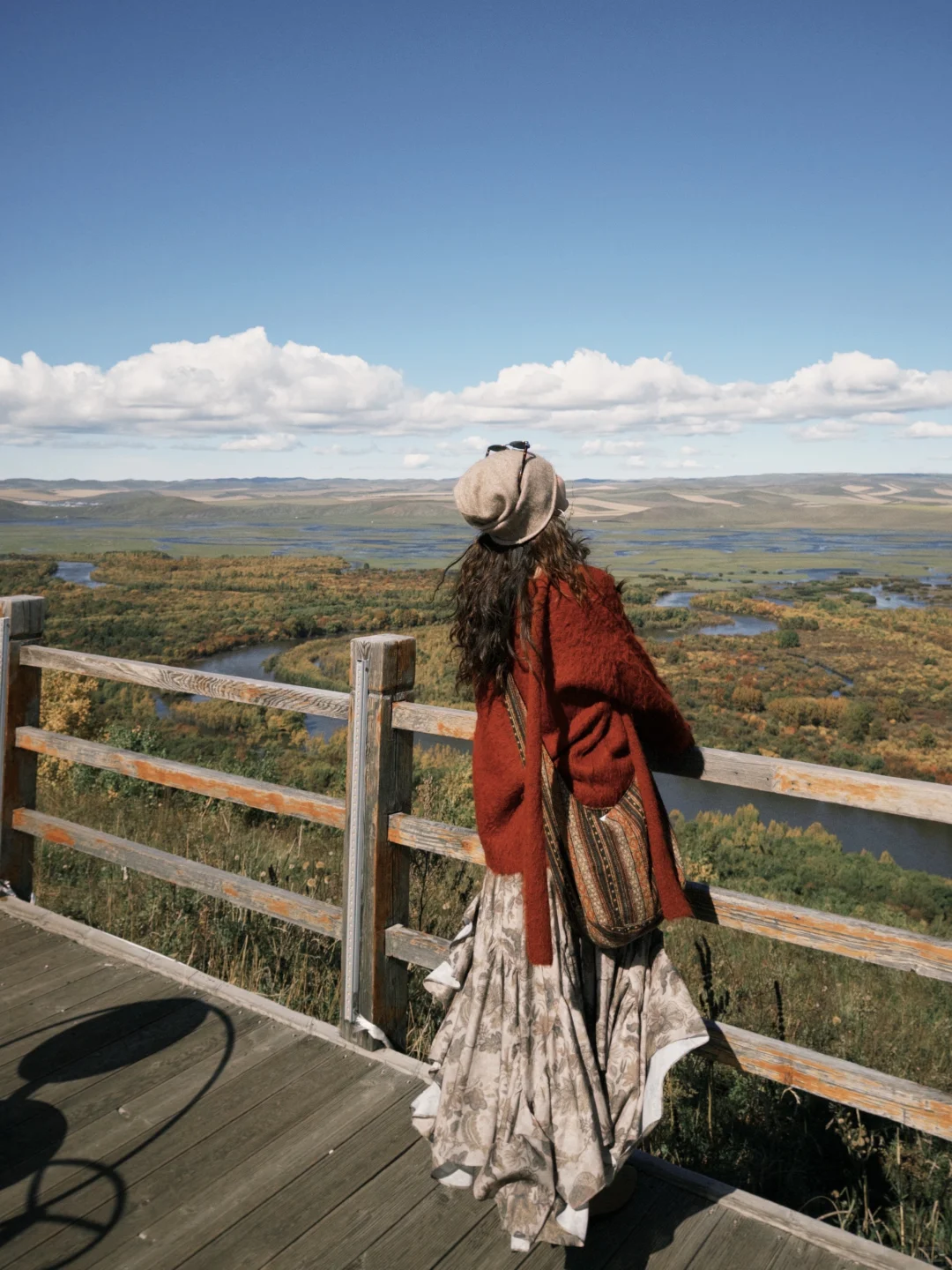 内蒙古穿搭｜额尔古纳湿地的秋天有七层颜色