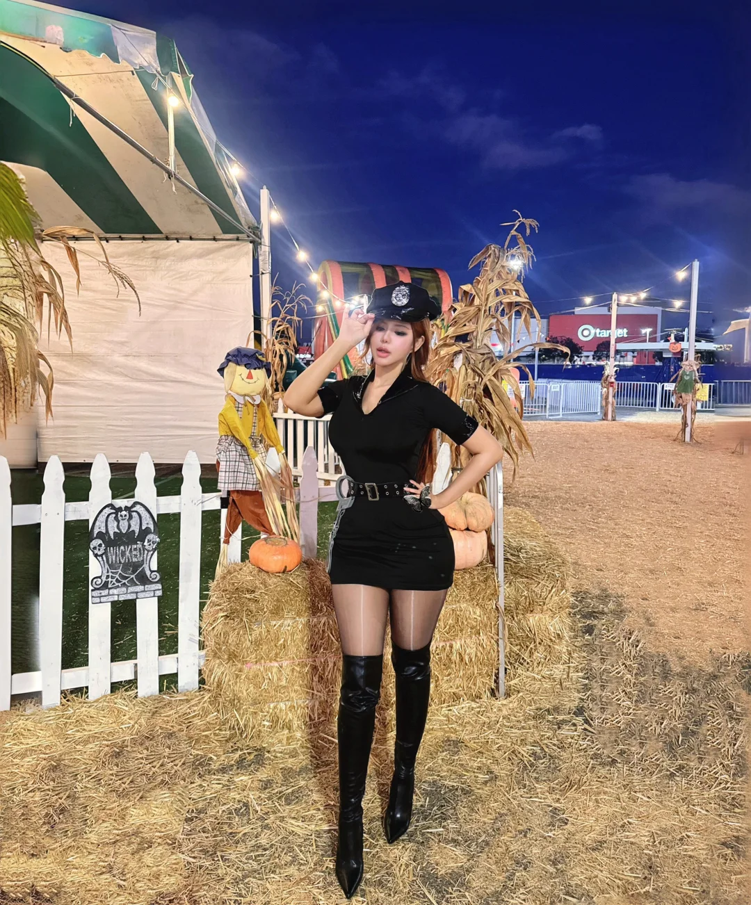 肉腿长靴女警官（万圣版）