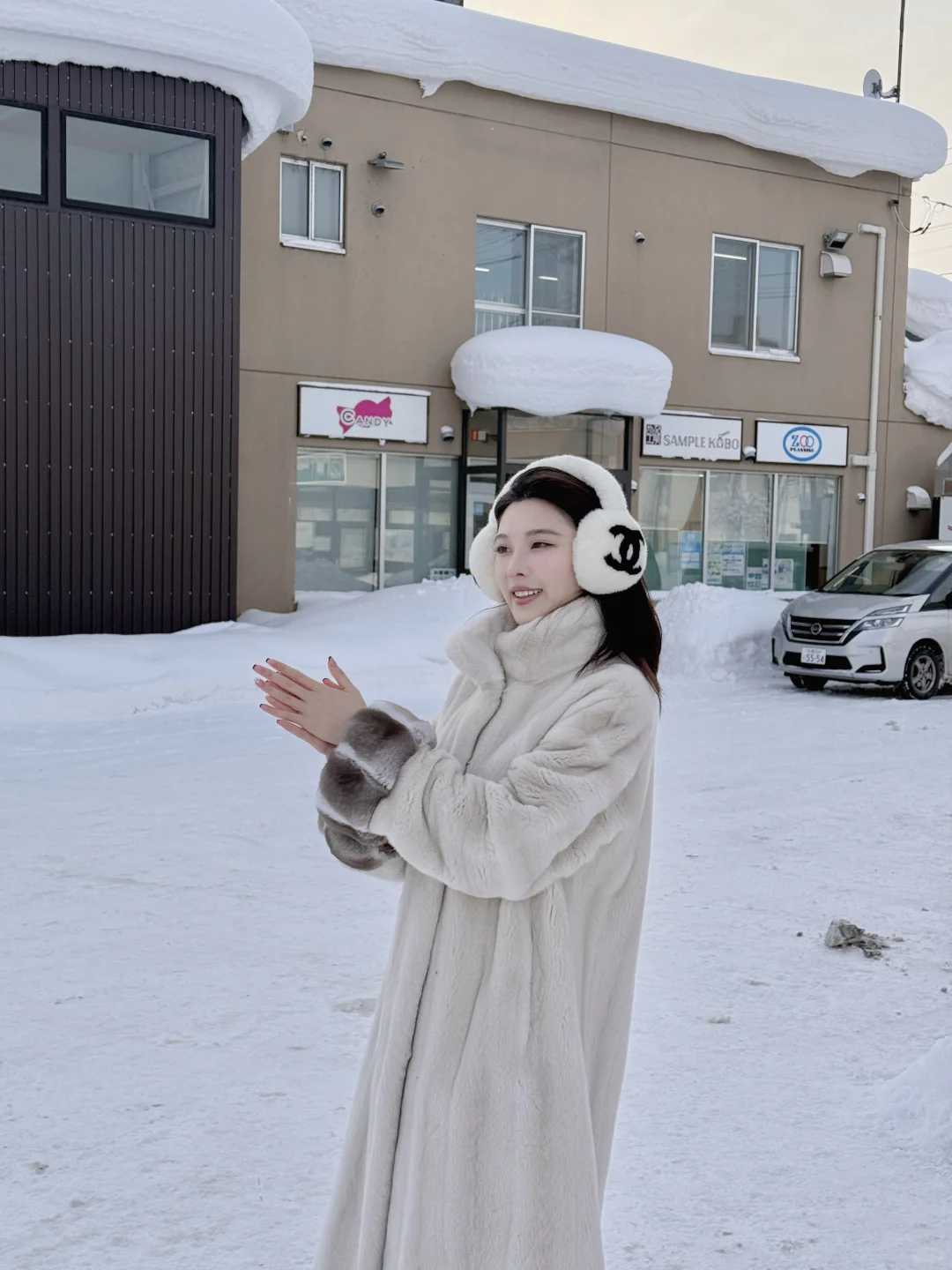人总在夏天怀念北海道的冬天❄️