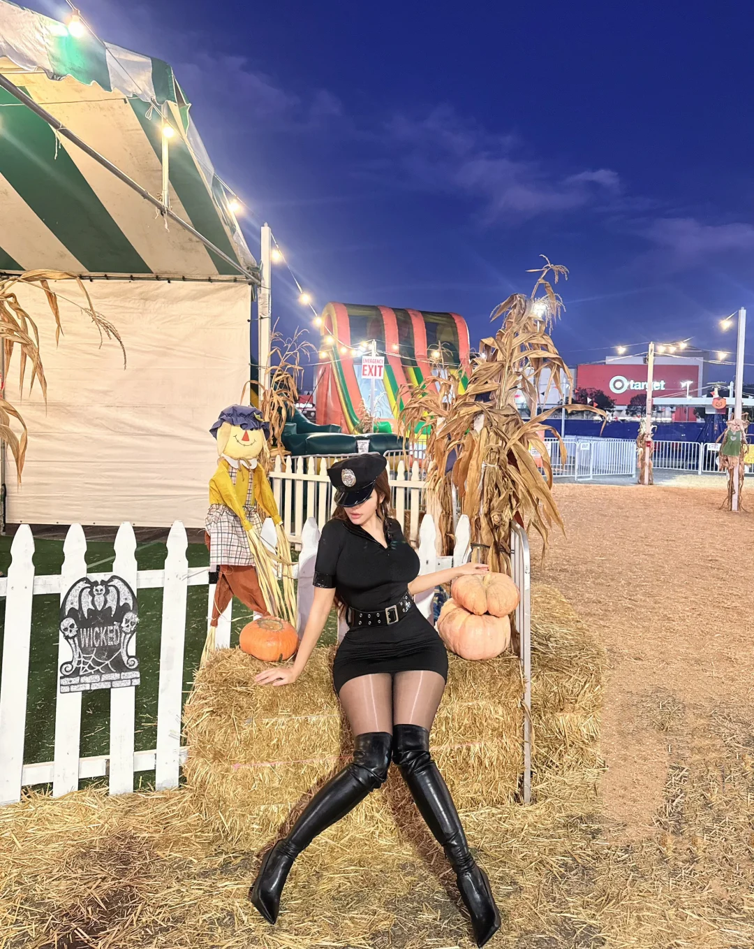 肉腿长靴女警官（万圣版）