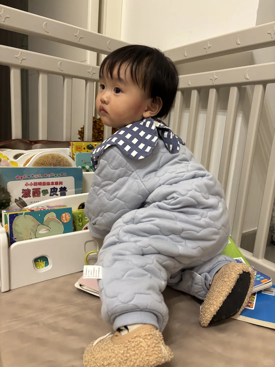 12月龄｜姿势很妖娆😄