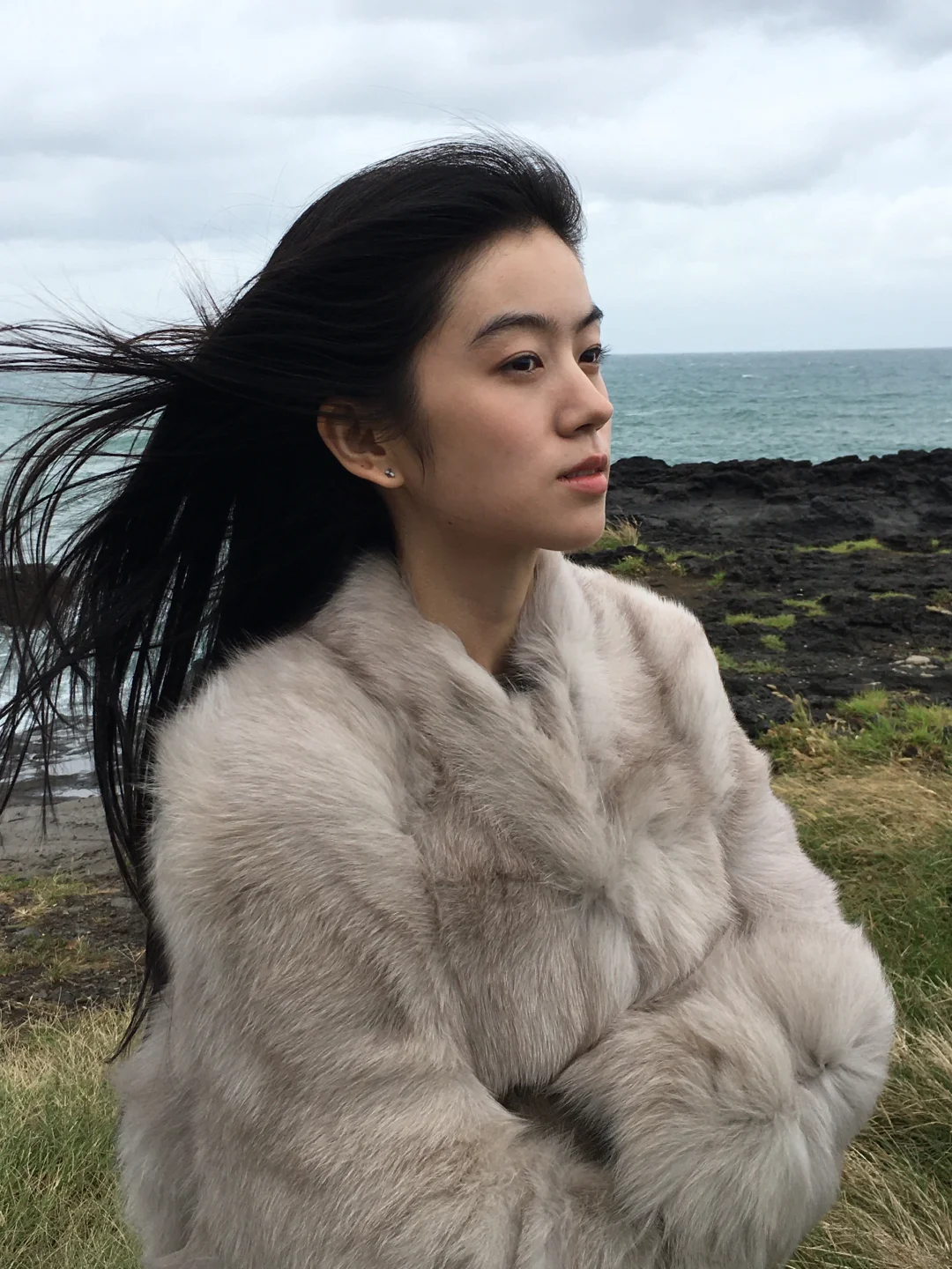 美丽女人在济州